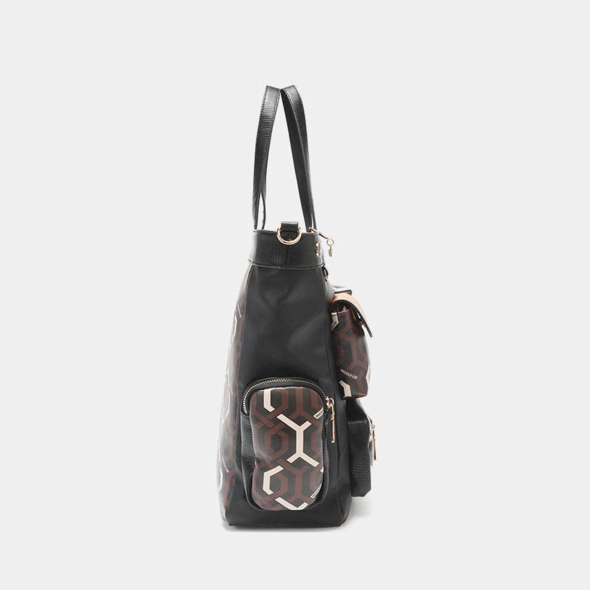 Nicole Lee USA Geometric Tote Bag