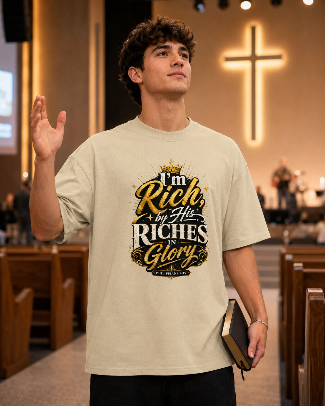 Rich in Glory Christian T-Shirt