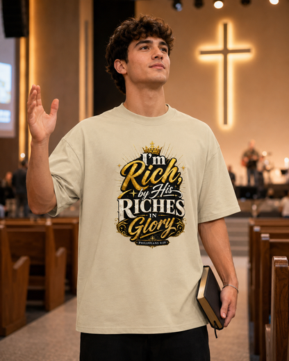 Rich in Glory Christian T-Shirt