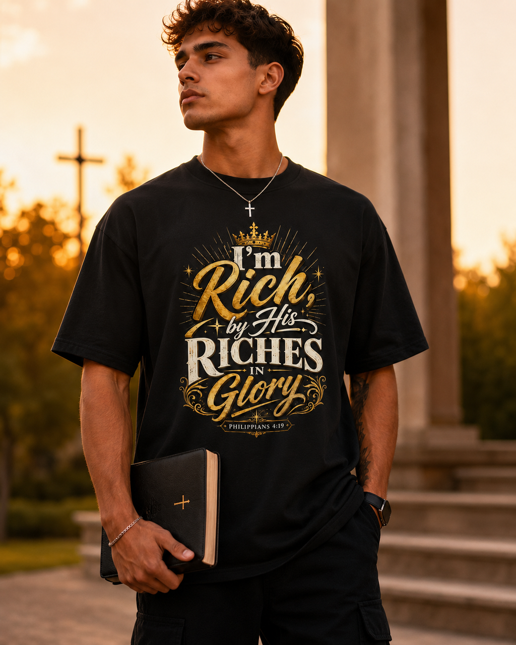 Rich in Glory Christian T-Shirt
