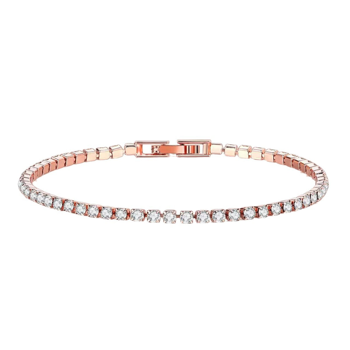 All-match Single Row Diamond Bracelet