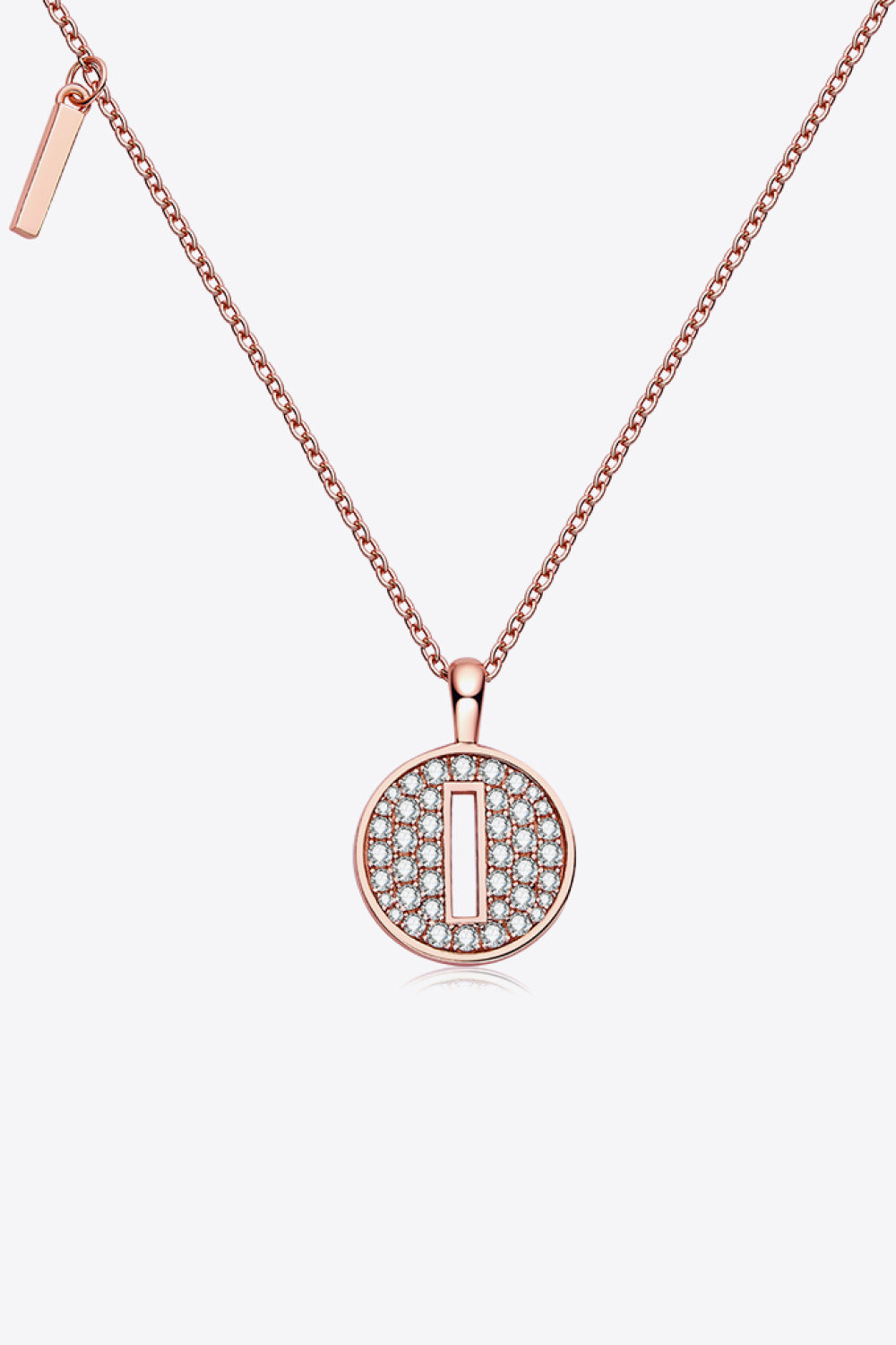 Heri Moissanite A to J Pendant Necklace