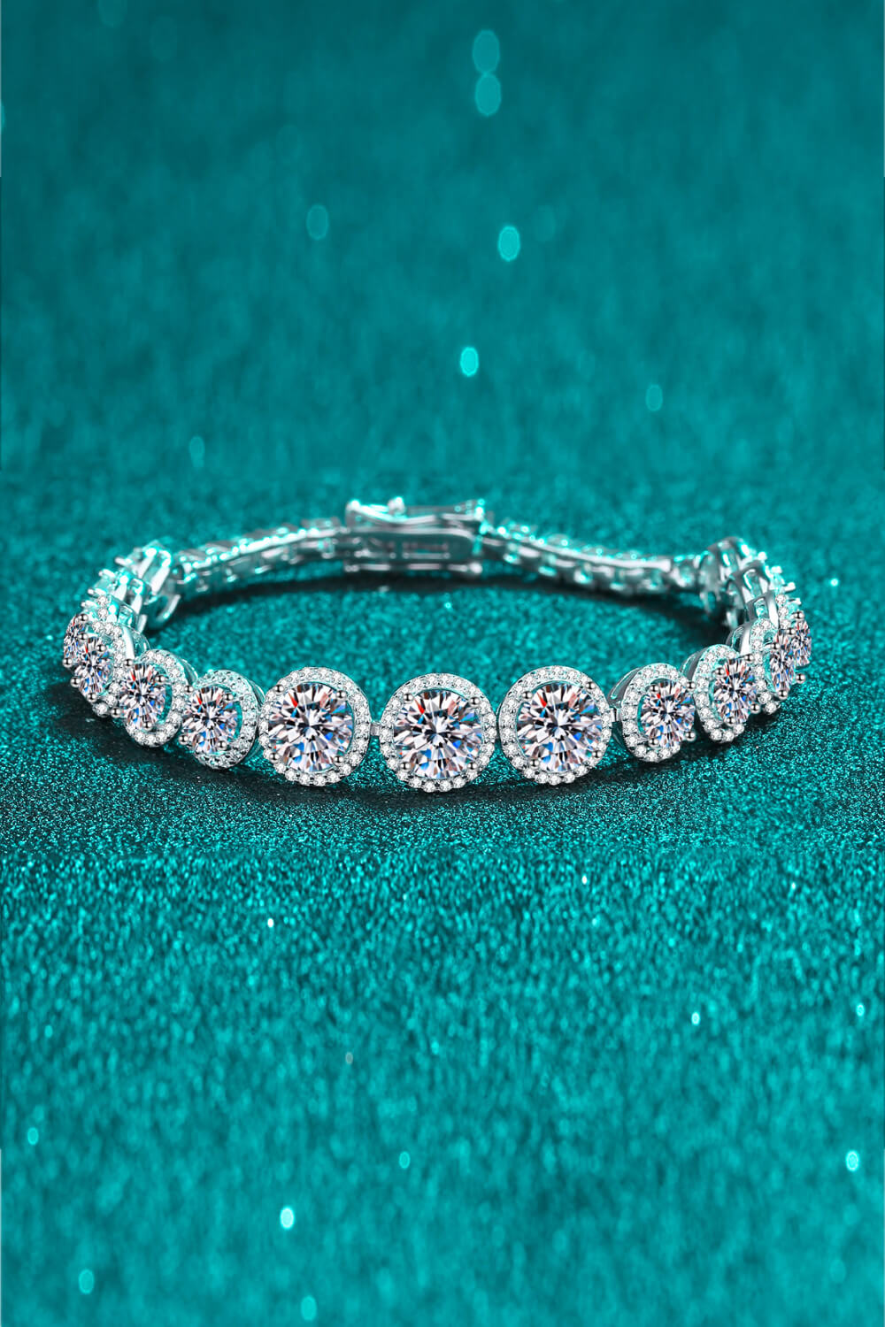 Moissanite 10.4 Carat Bracelet