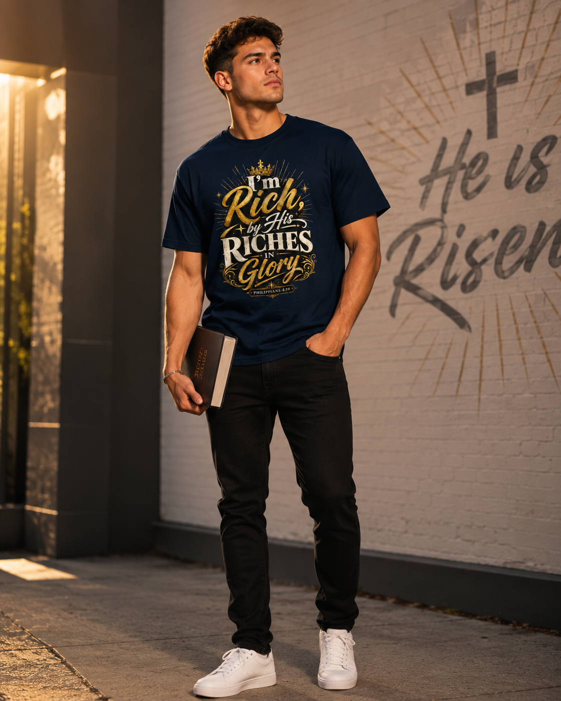 Rich in Glory Christian T-Shirt