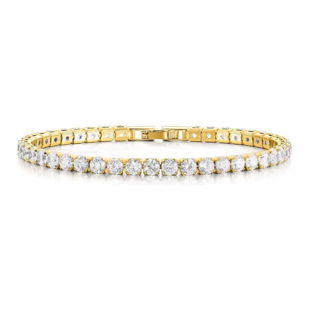 All-match Single Row Diamond Bracelet