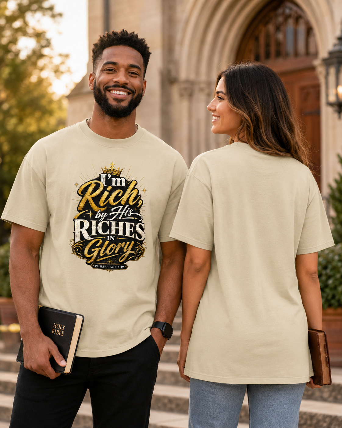 Rich in Glory Christian T-Shirt
