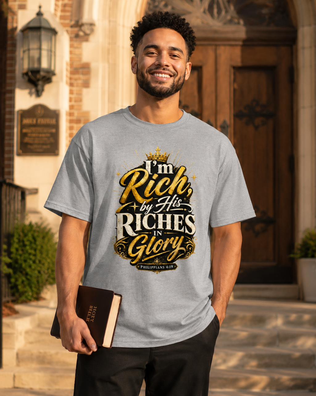 Rich in Glory Christian T-Shirt