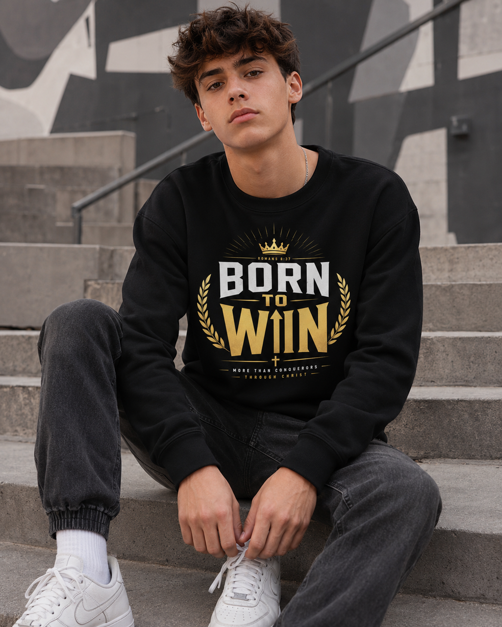 Born to Win Youth Sweatshirt