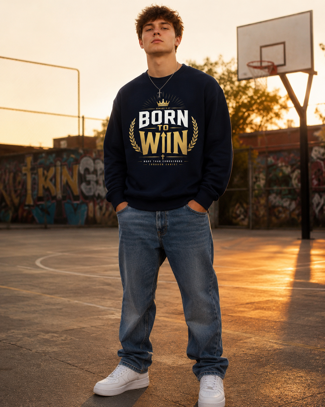Born to Win Youth Sweatshirt