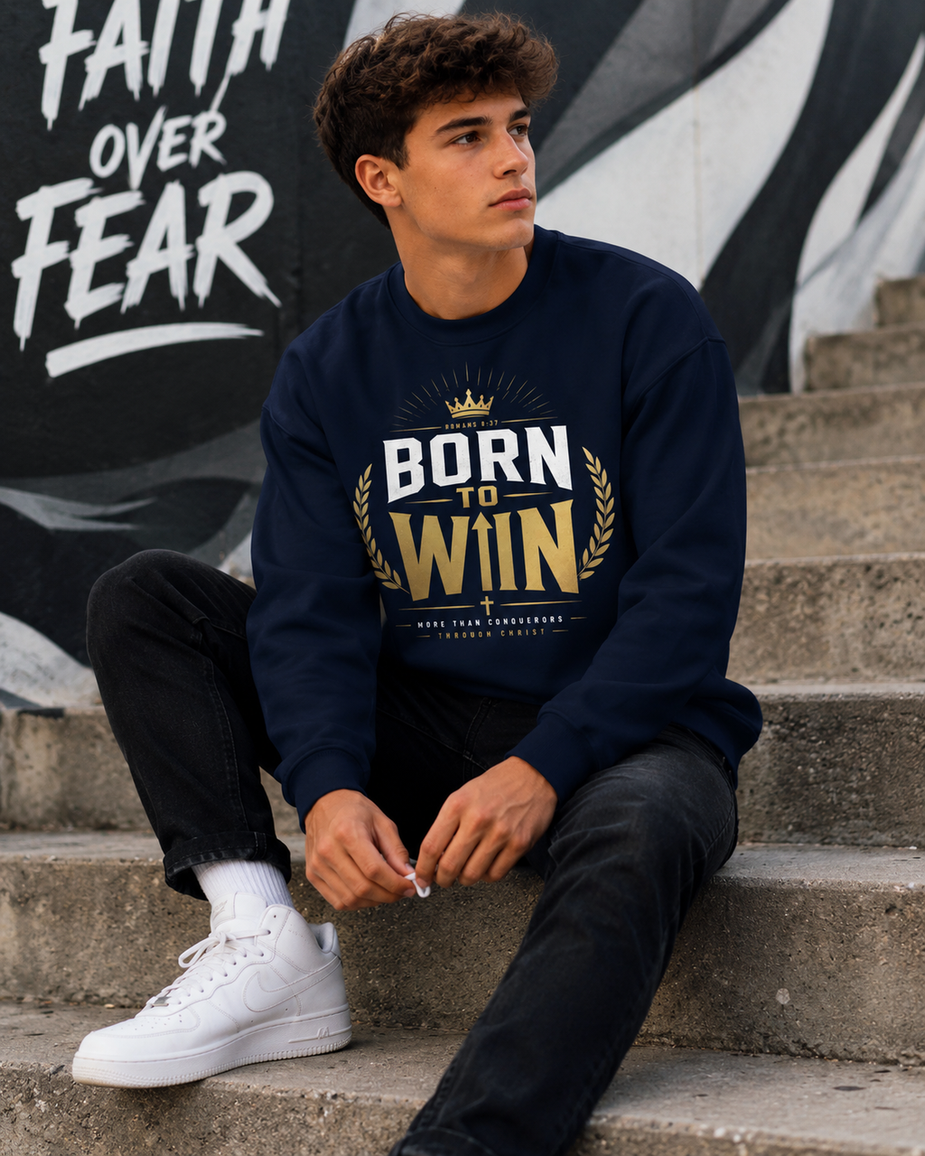 Born to Win Youth Sweatshirt