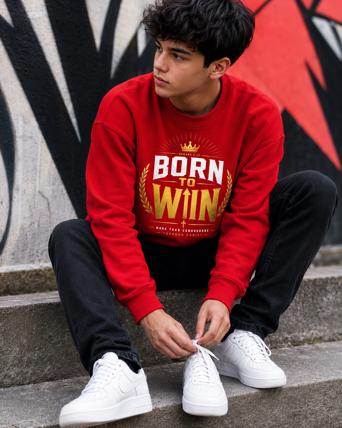 Born to Win Youth Sweatshirt