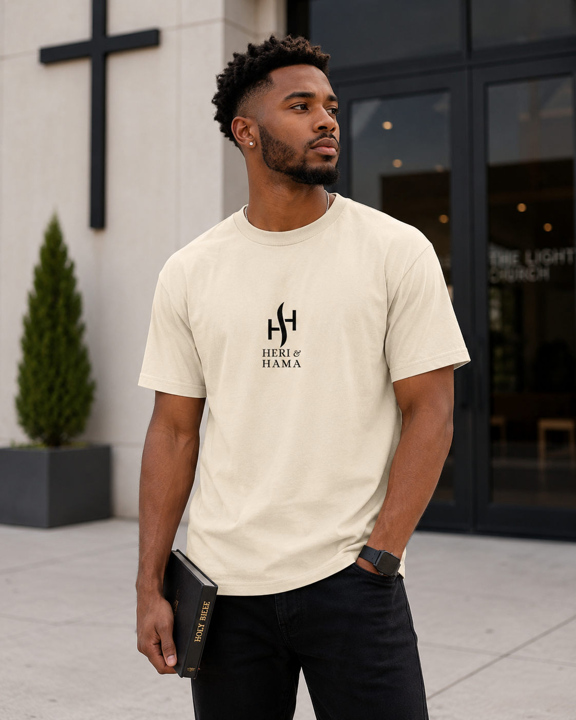 Heri &amp; Hama Logo T-Shirt