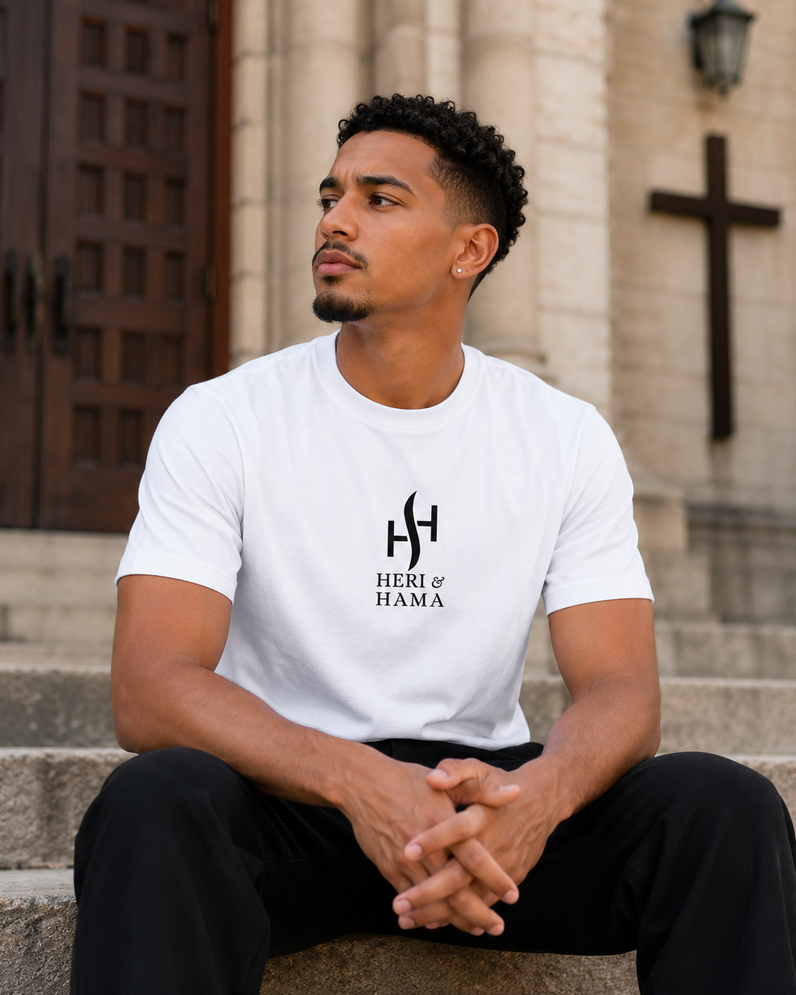 Heri &amp; Hama Logo T-Shirt