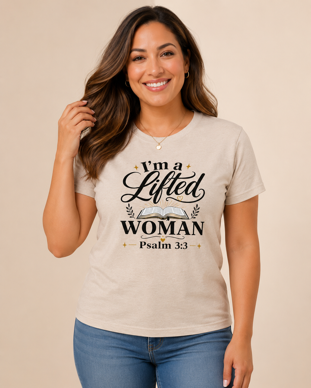 I’m A Lifted Woman Christian Tee