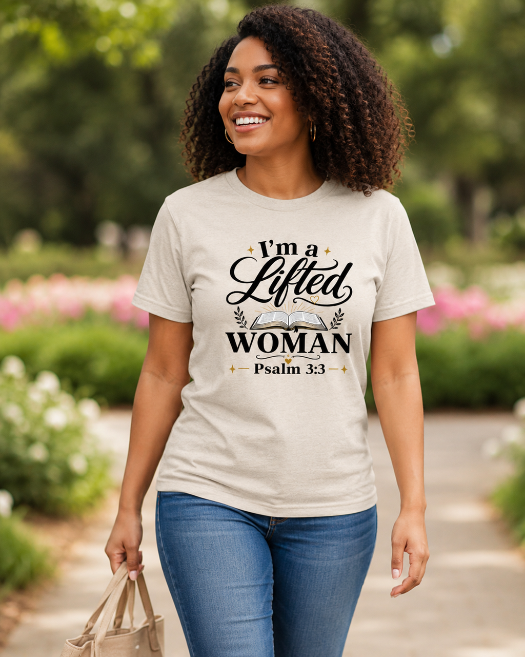 I’m A Lifted Woman Christian Tee