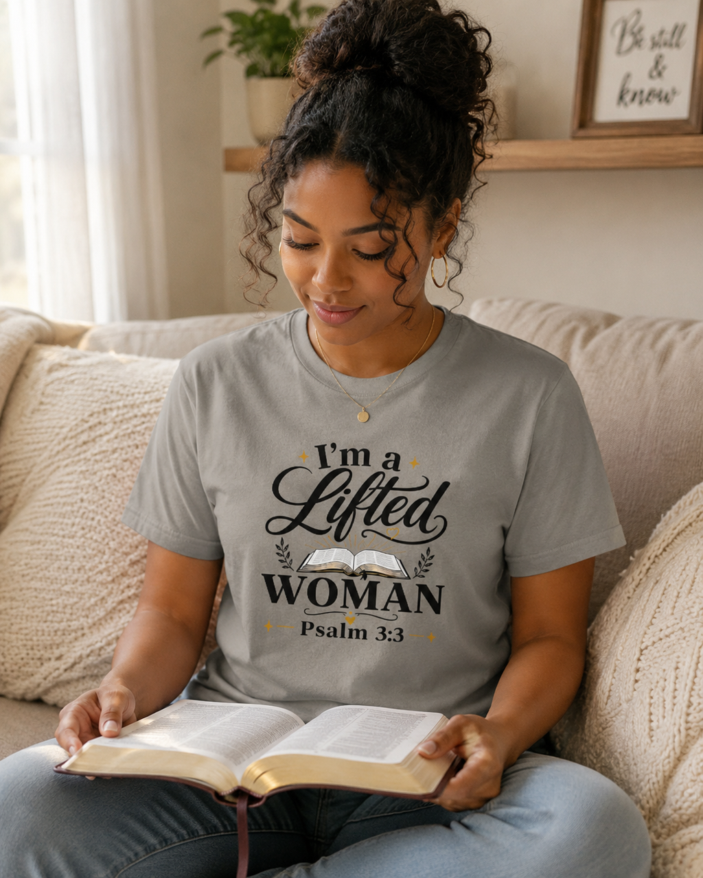 I’m A Lifted Woman Christian Tee