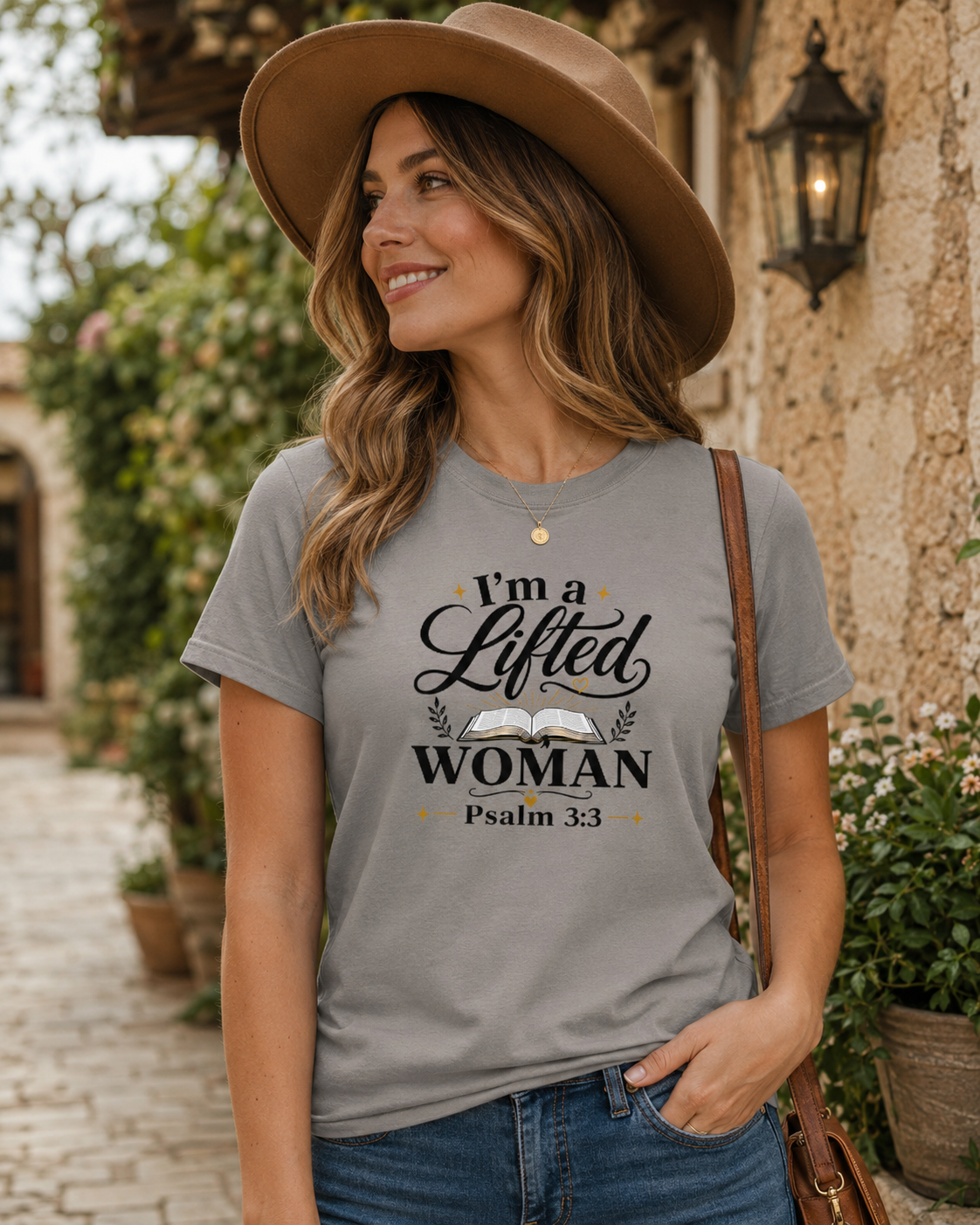 I’m A Lifted Woman Christian Tee