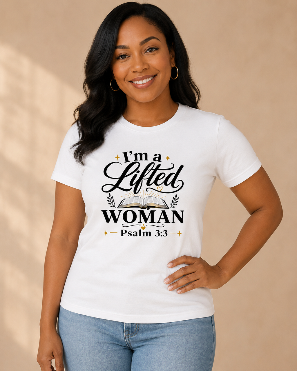 I’m A Lifted Woman Christian Tee