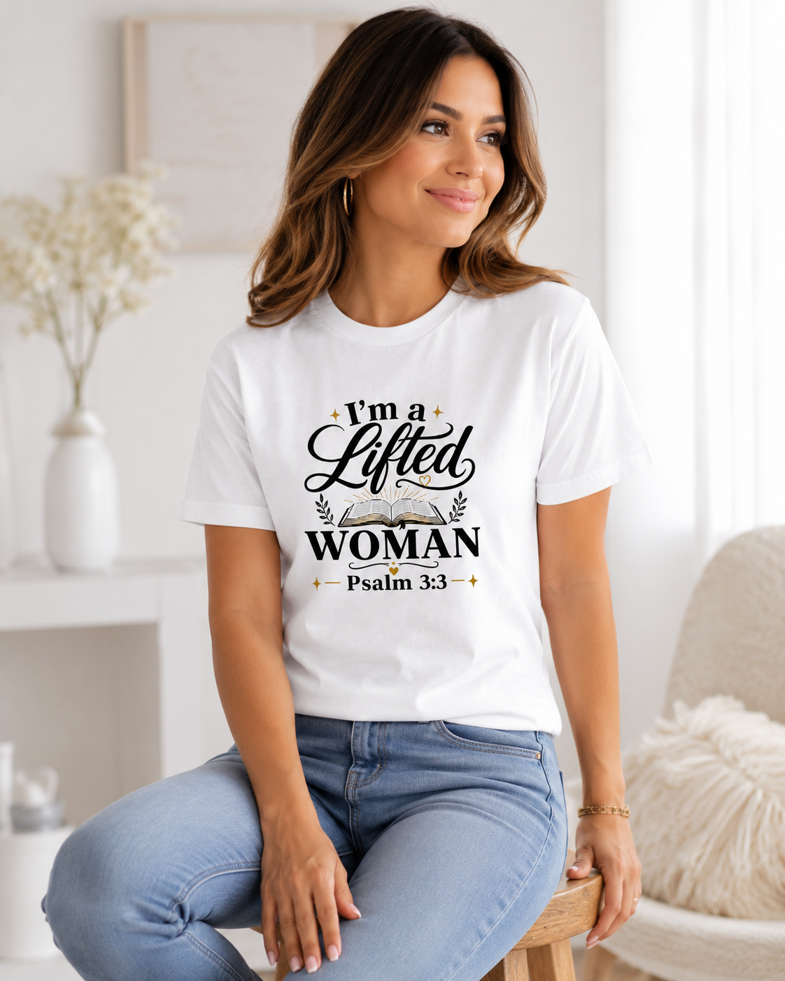 I’m A Lifted Woman Christian Tee