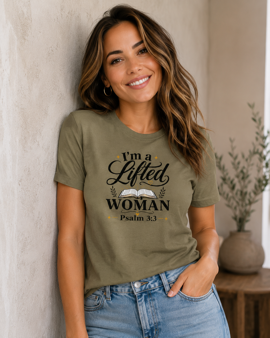 I’m A Lifted Woman Christian Tee
