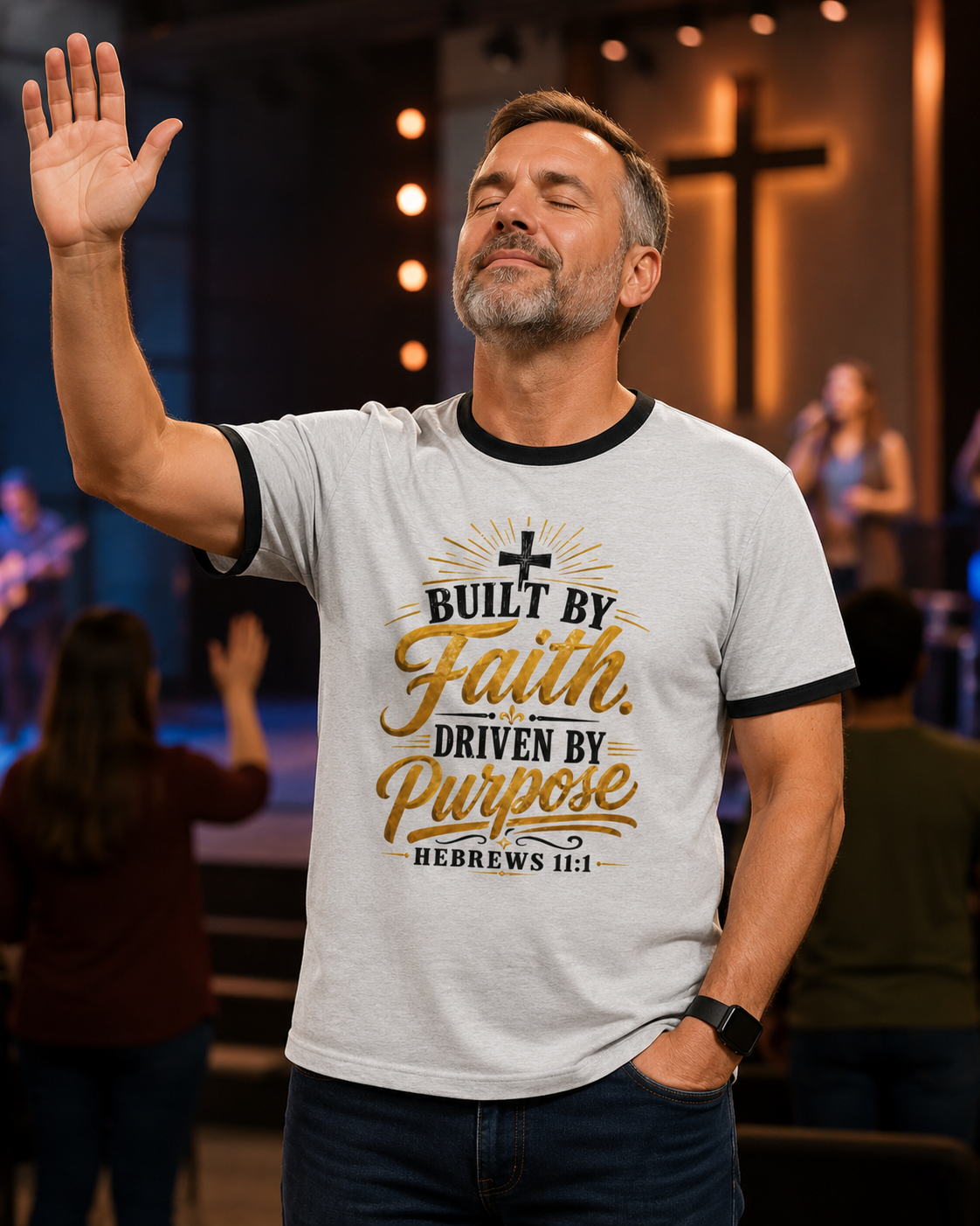 Built By Faith Ringer T-Shirt