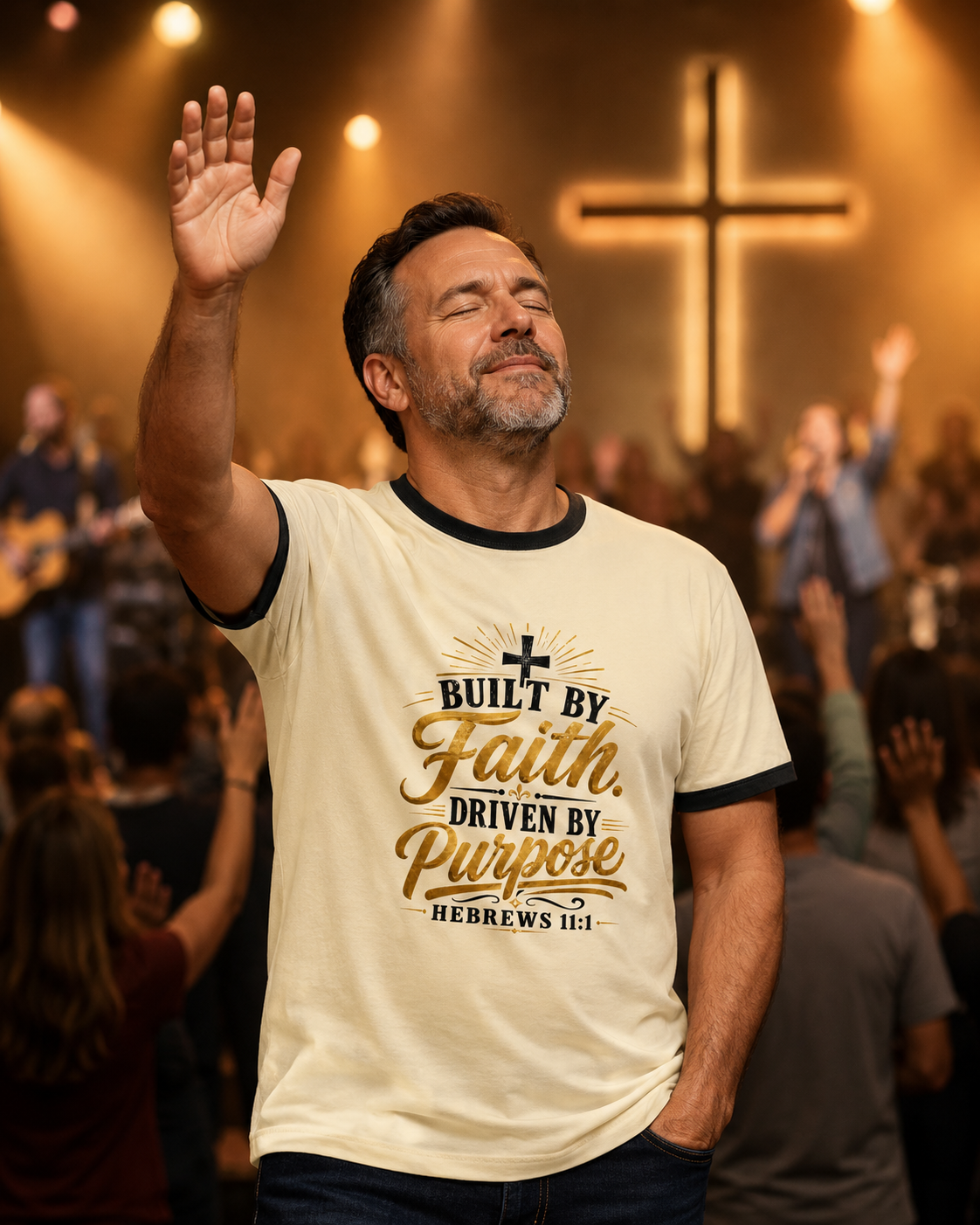 Built By Faith Ringer T-Shirt