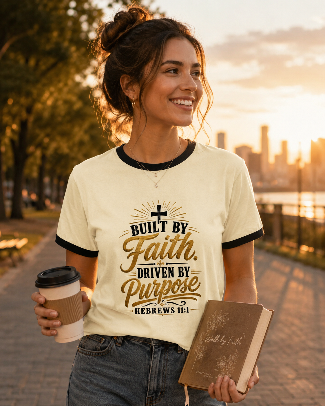 Built By Faith Ringer T-Shirt