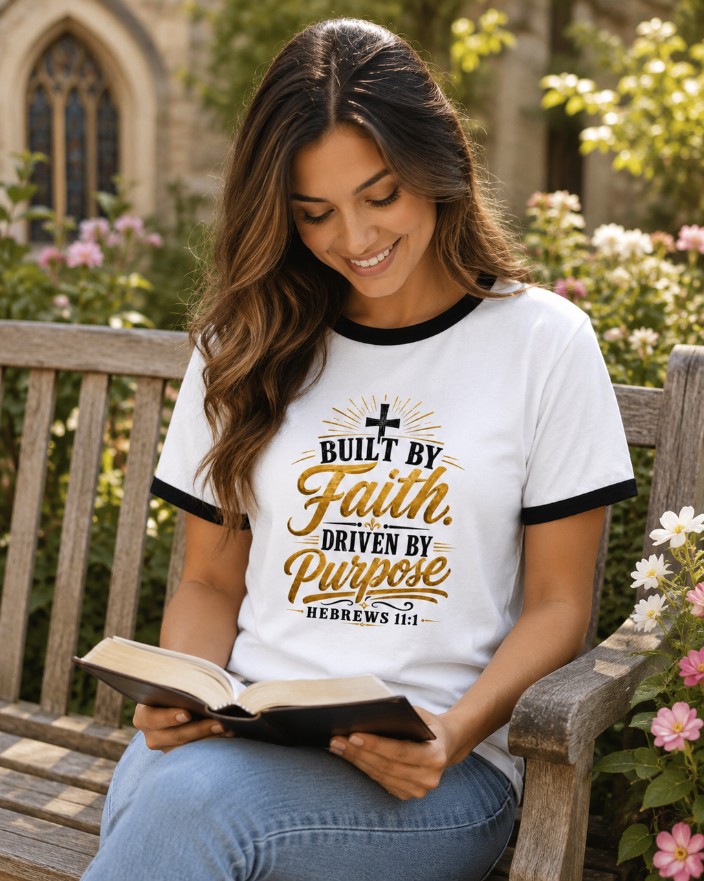 Built By Faith Ringer T-Shirt