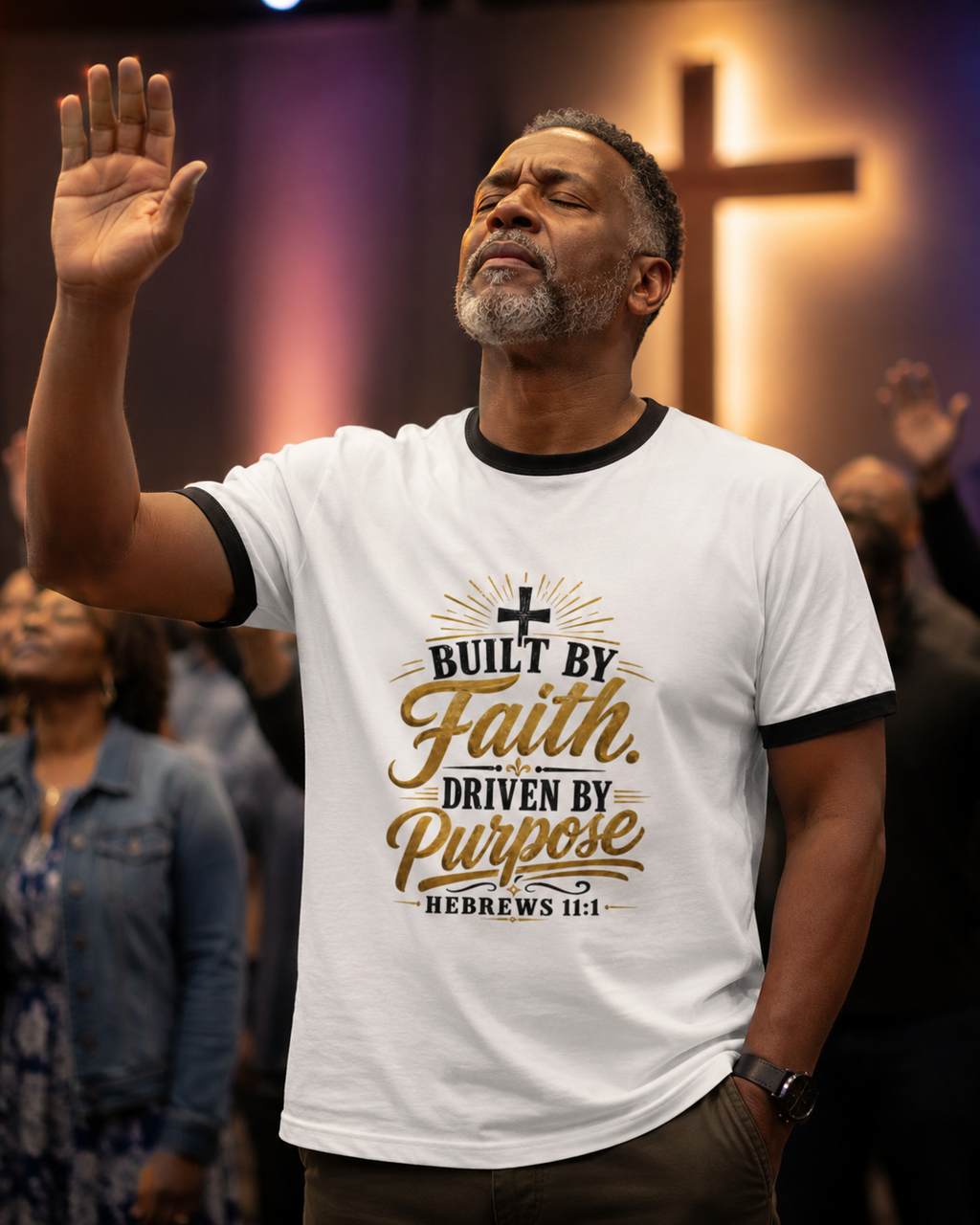 Built By Faith Ringer T-Shirt