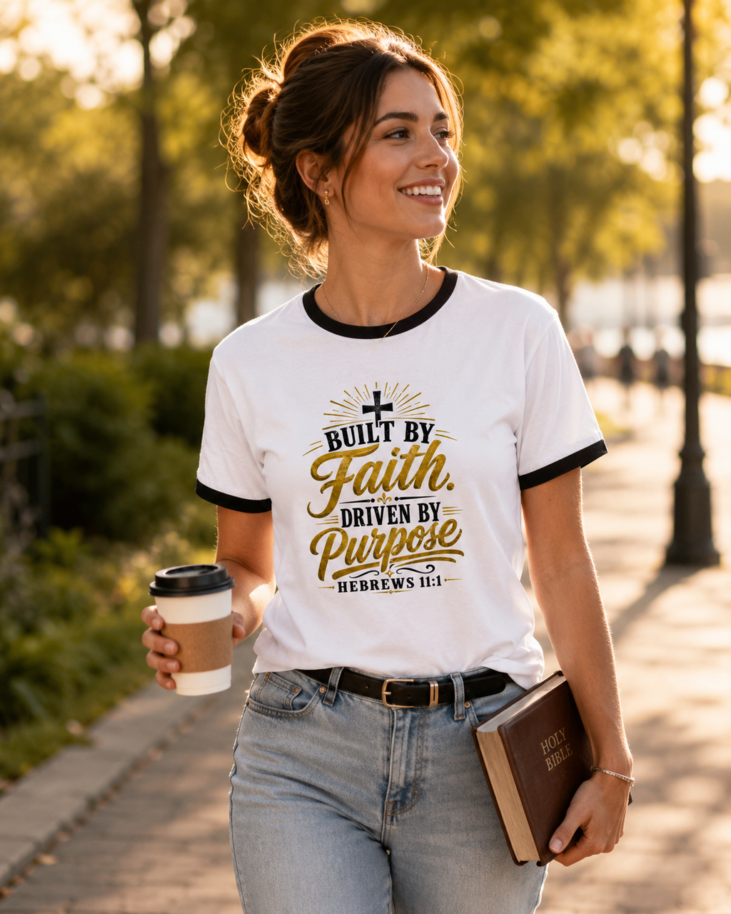 Built By Faith Ringer T-Shirt
