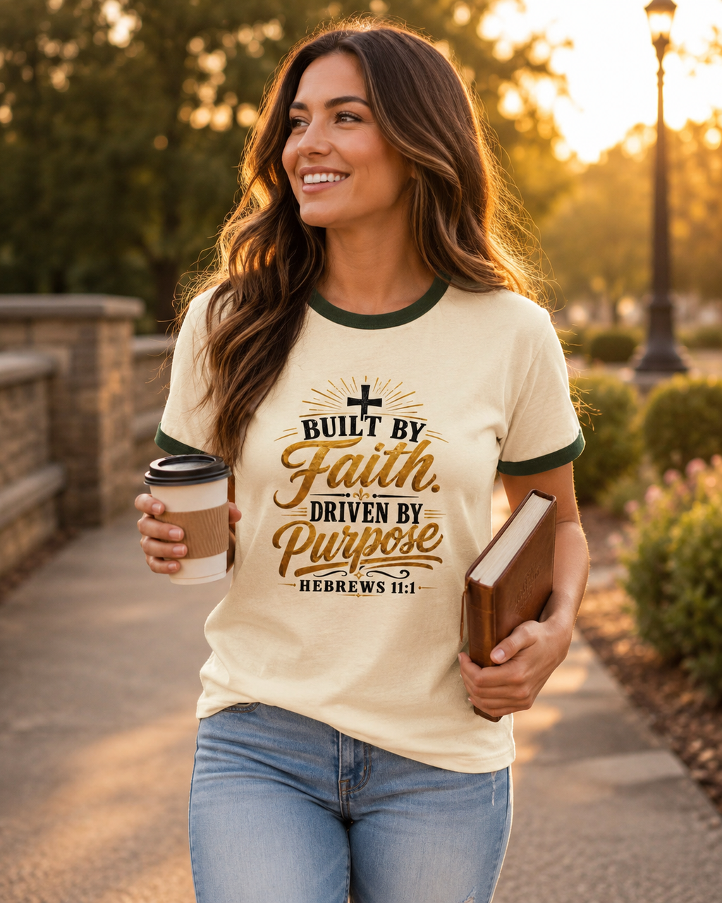Built By Faith Ringer T-Shirt