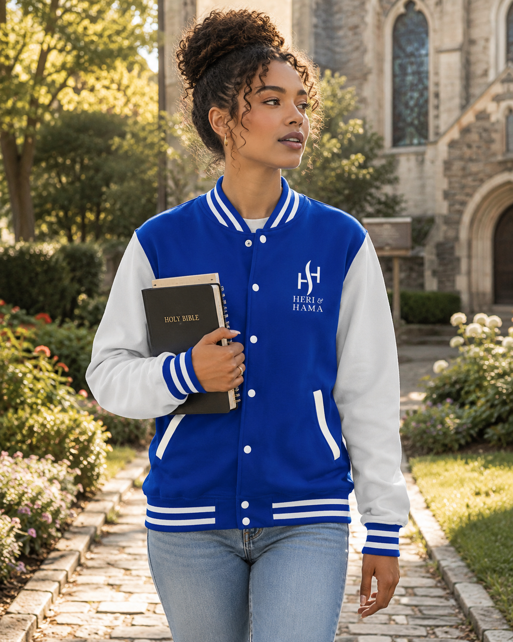 Heri And Hama Varsity Jacket