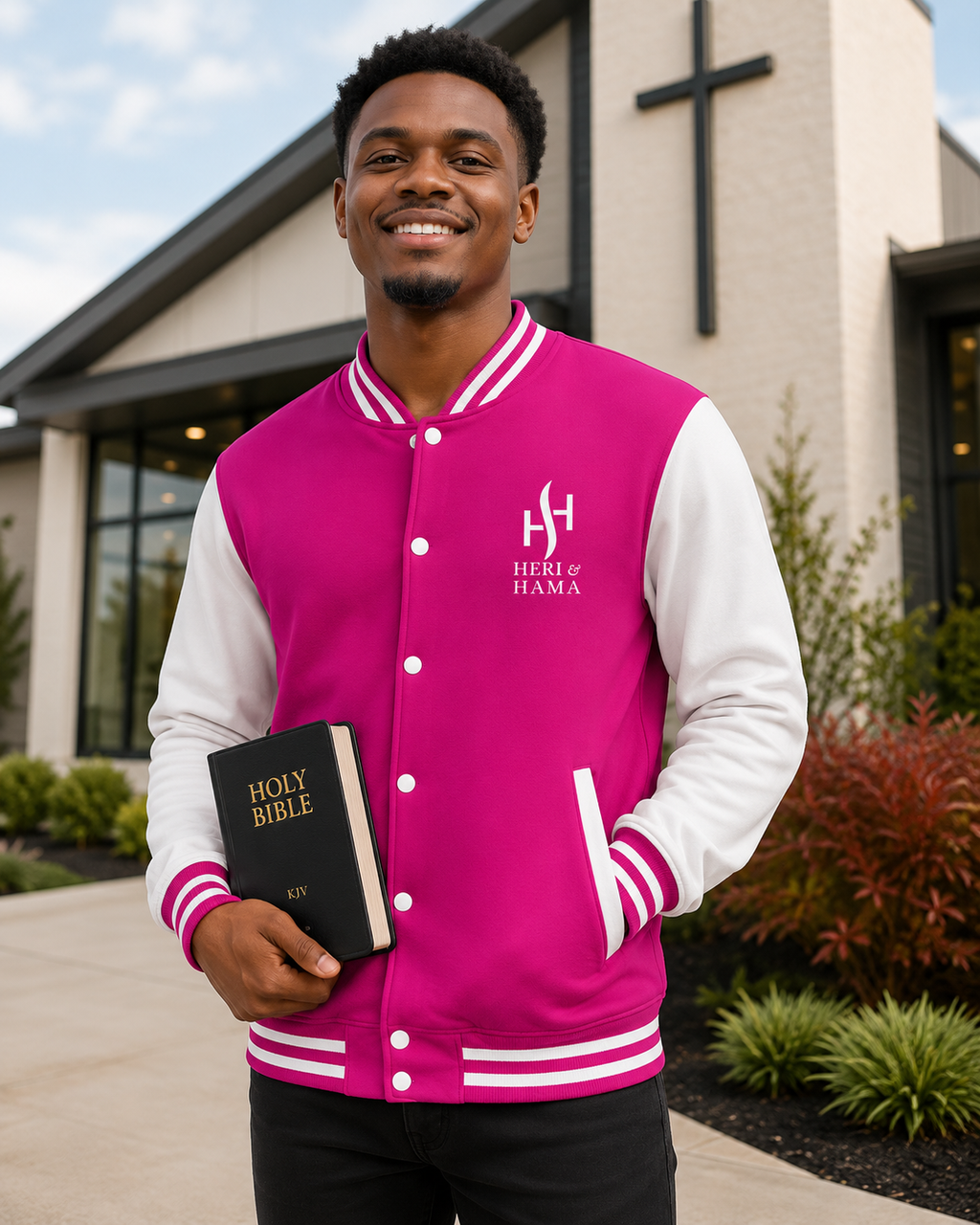 Heri And Hama Varsity Jacket