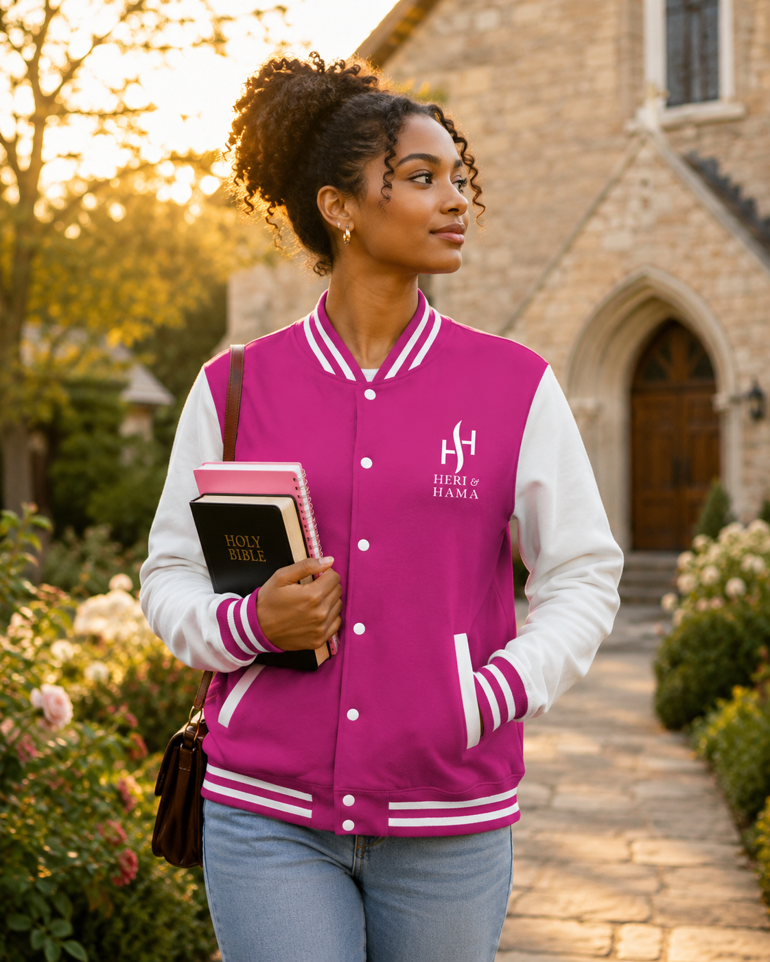 Heri And Hama Varsity Jacket