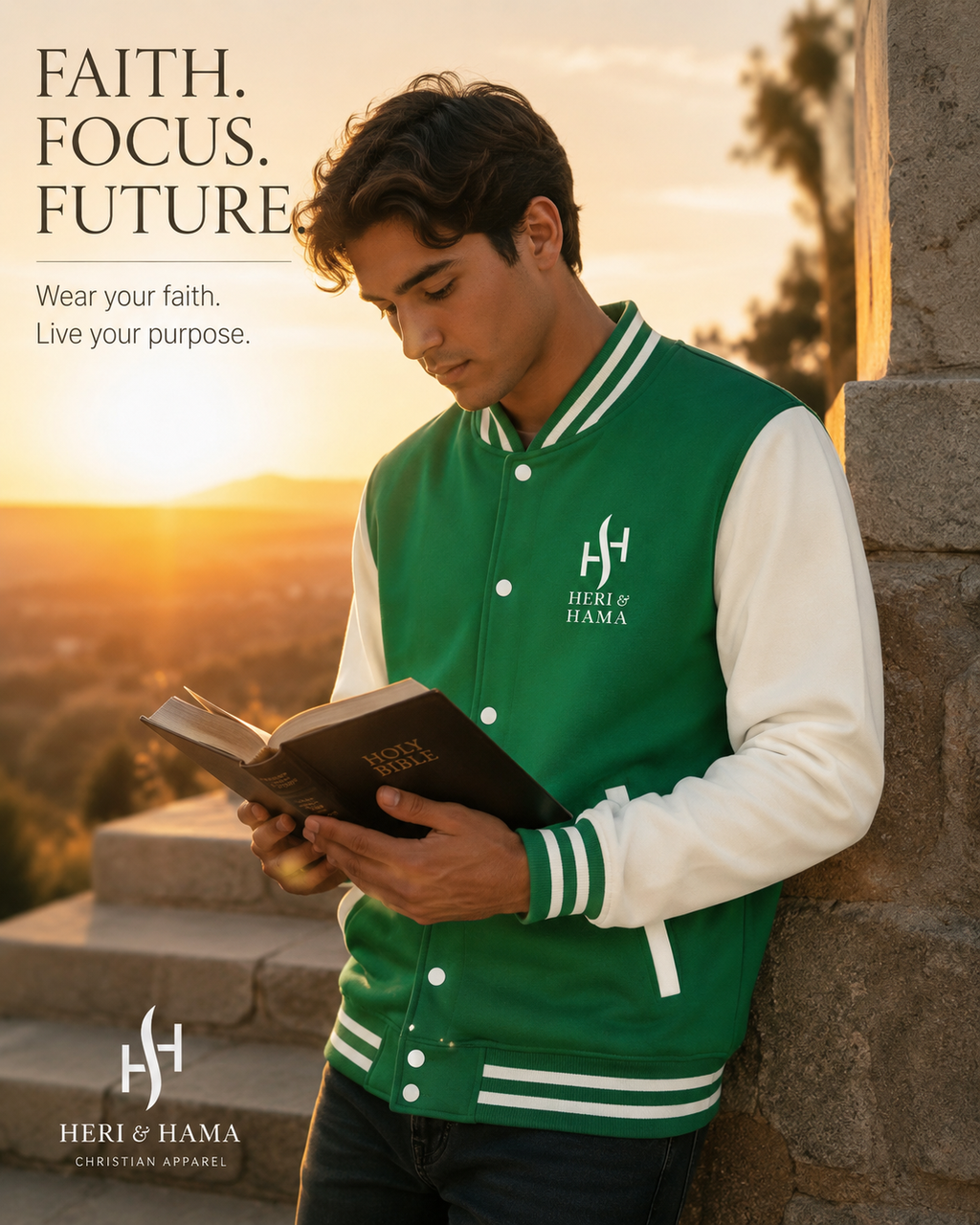 Heri And Hama Varsity Jacket