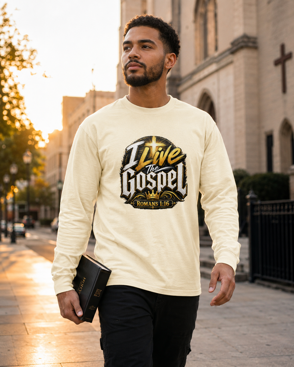 I Live The Gospel Long Sleeve Shirt