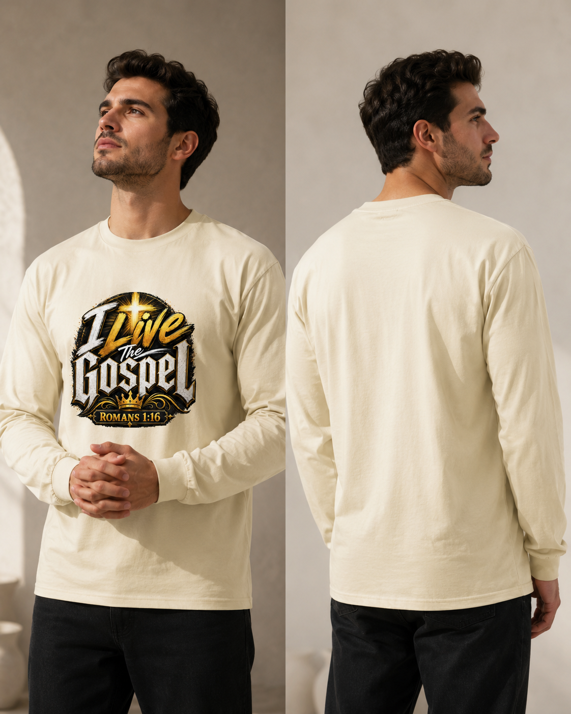 I Live The Gospel Long Sleeve Shirt