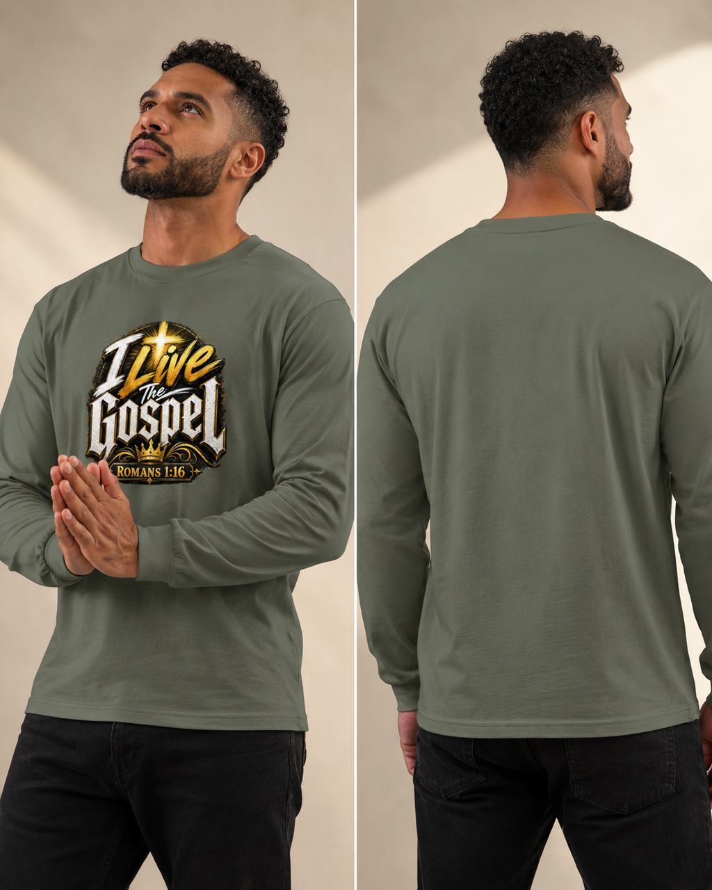 I Live The Gospel Long Sleeve Shirt