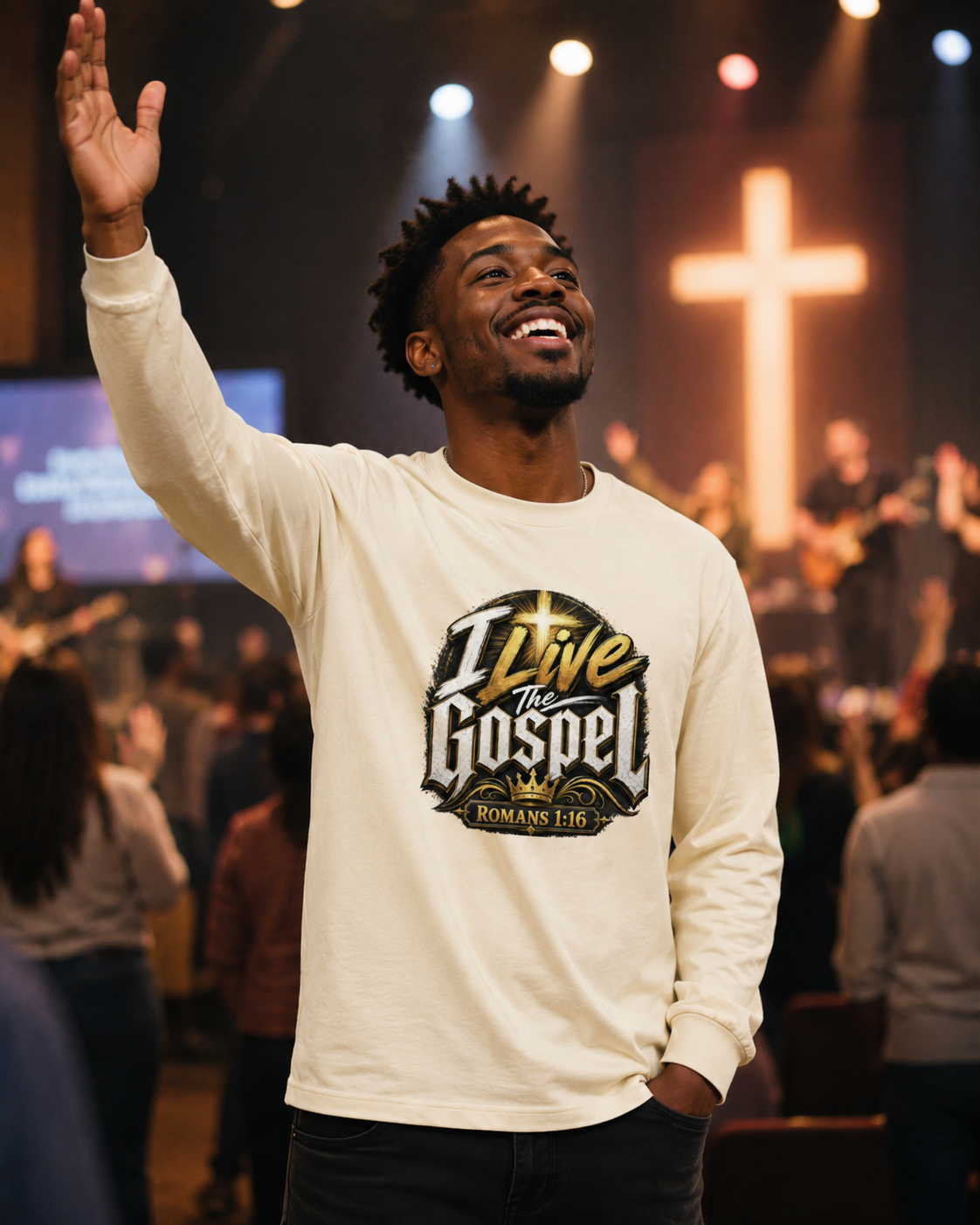 I Live The Gospel Long Sleeve Shirt