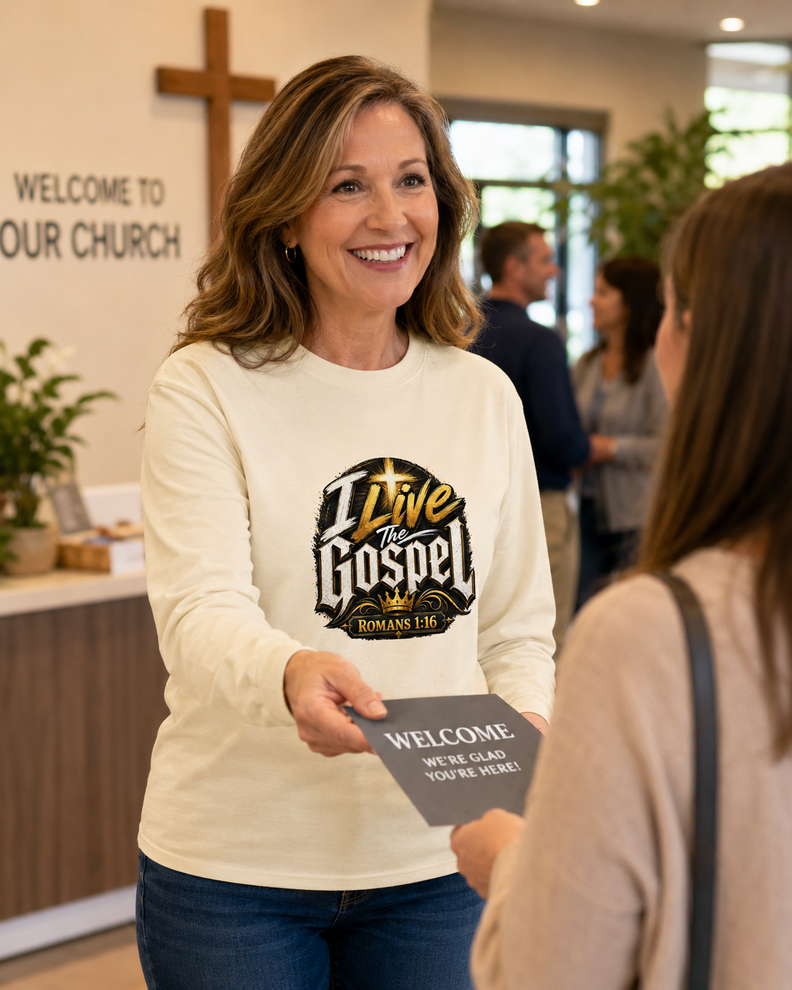 I Live The Gospel Long Sleeve Shirt