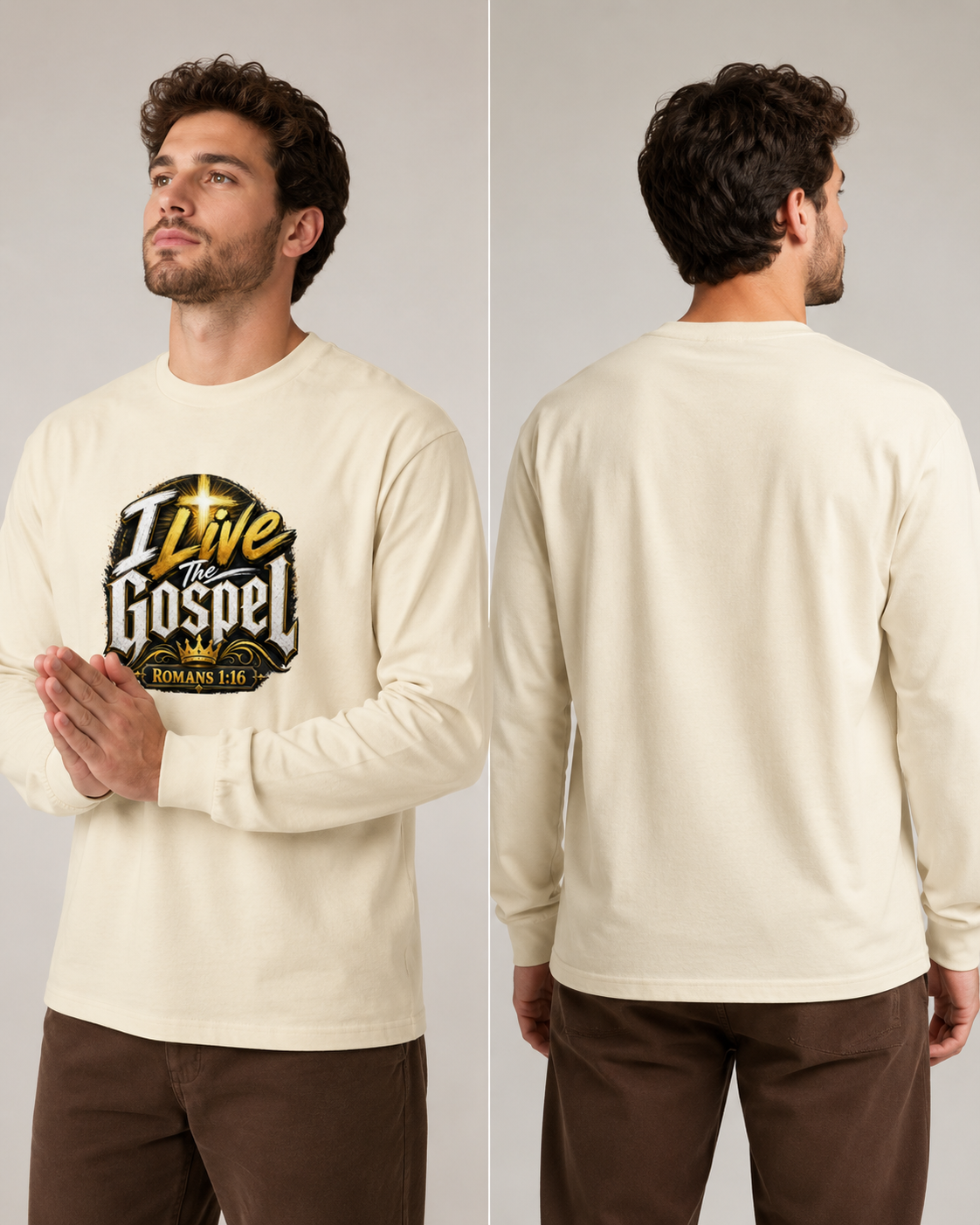 I Live The Gospel Long Sleeve Shirt