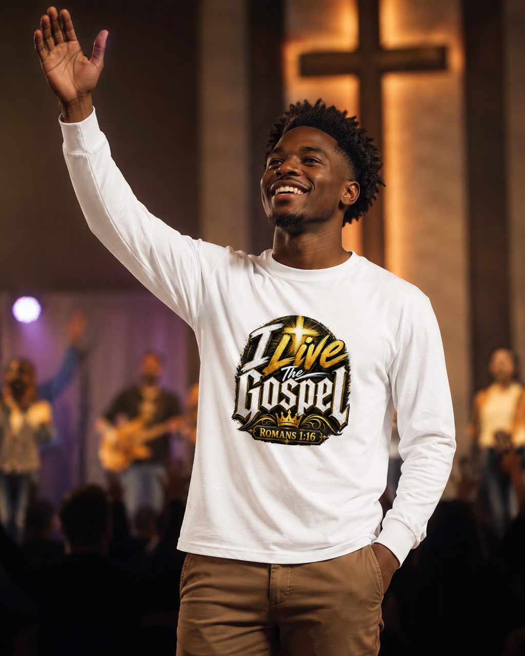 I Live The Gospel Long Sleeve Shirt