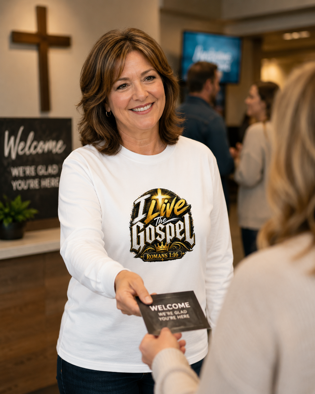 I Live The Gospel Long Sleeve Shirt