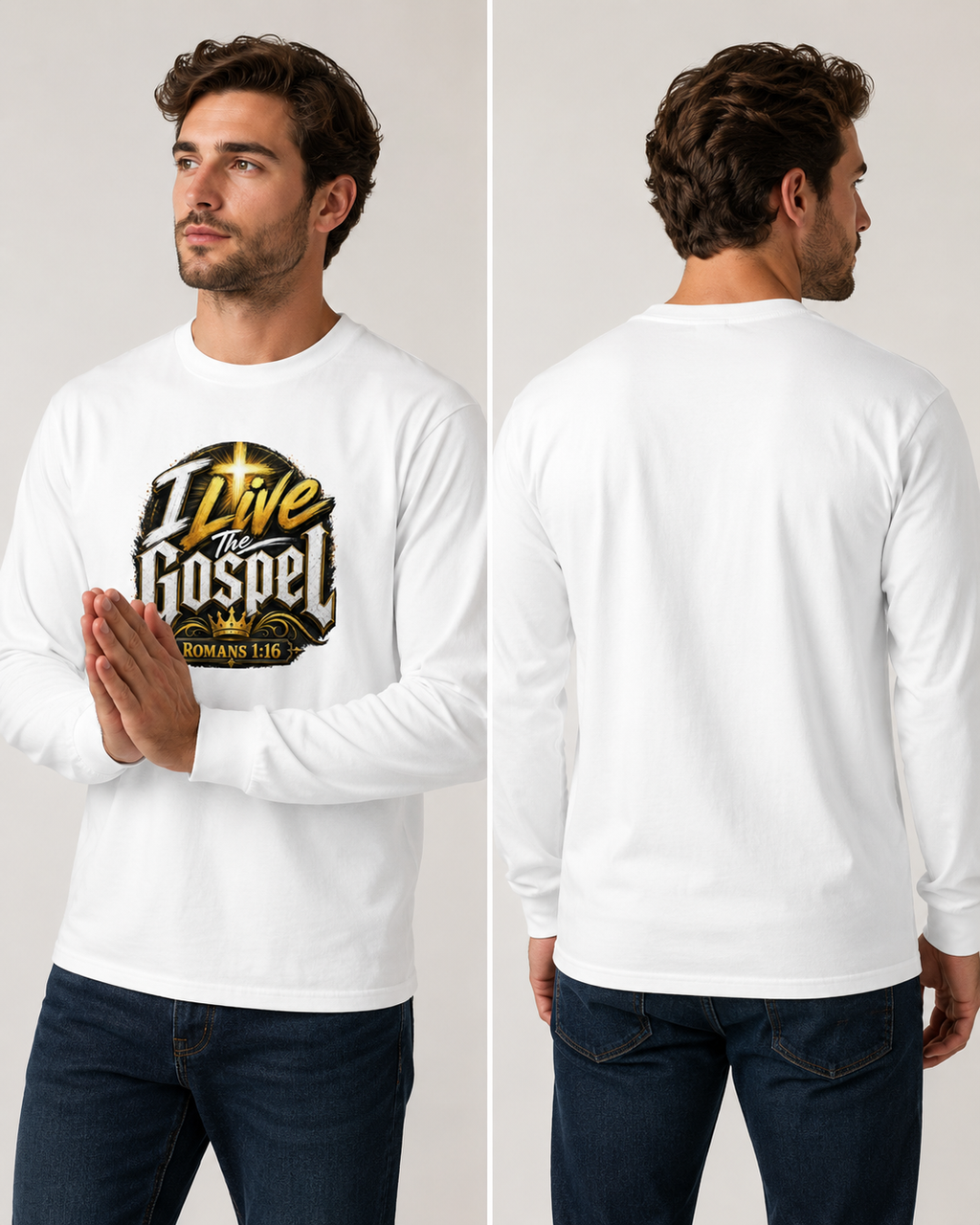 I Live The Gospel Long Sleeve Shirt