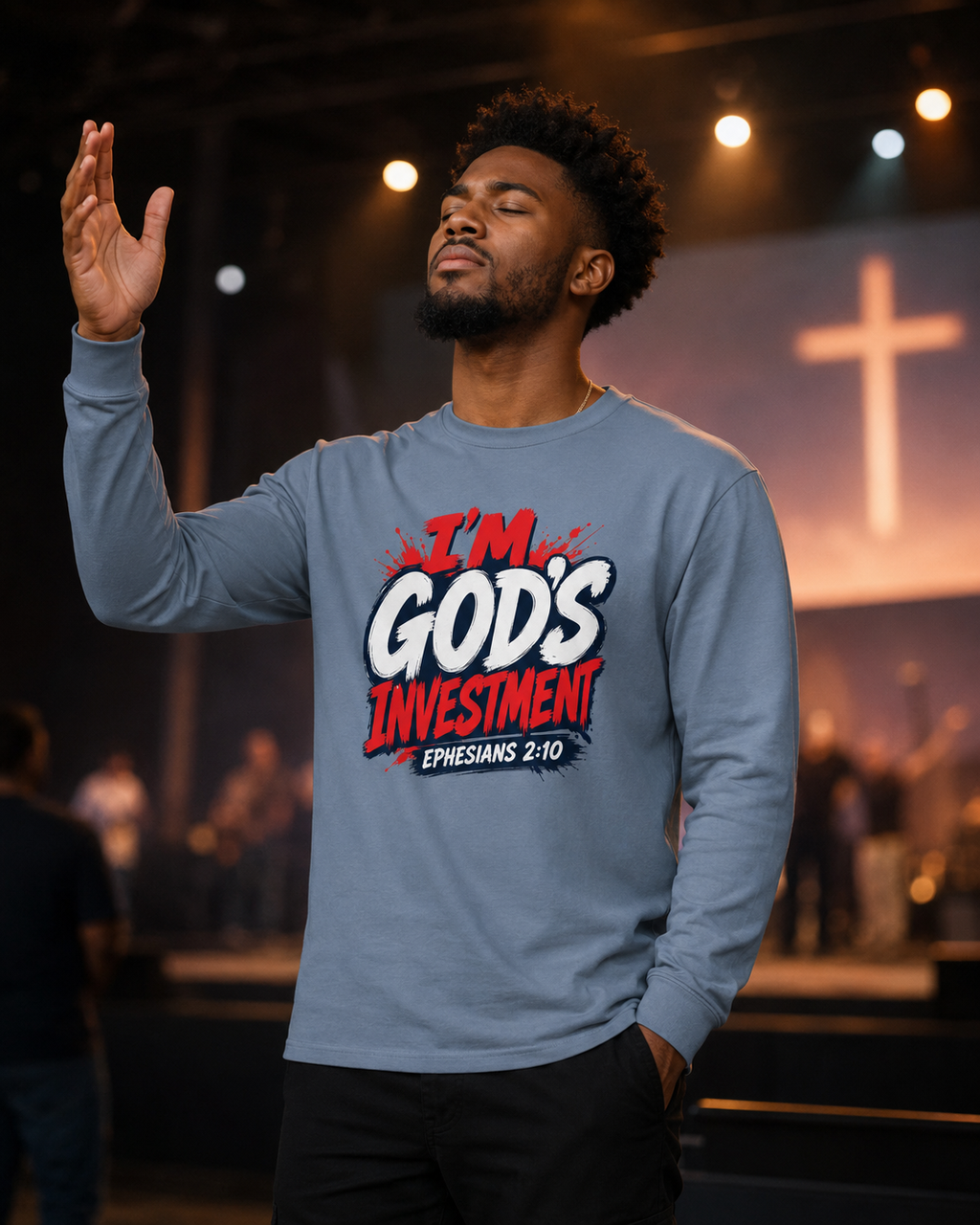 God’s Investment Long Sleeve Shirt