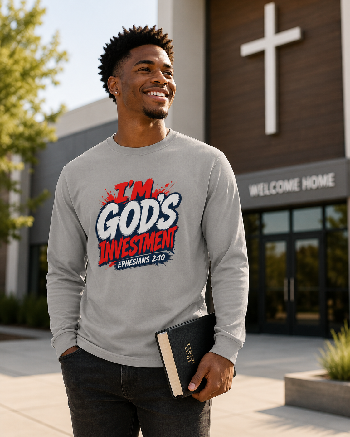 God’s Investment Long Sleeve Shirt