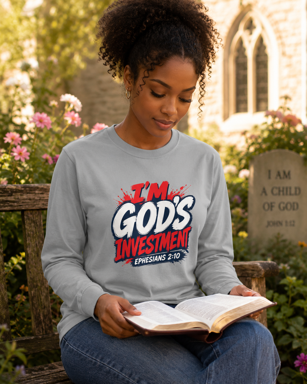 God’s Investment Long Sleeve Shirt