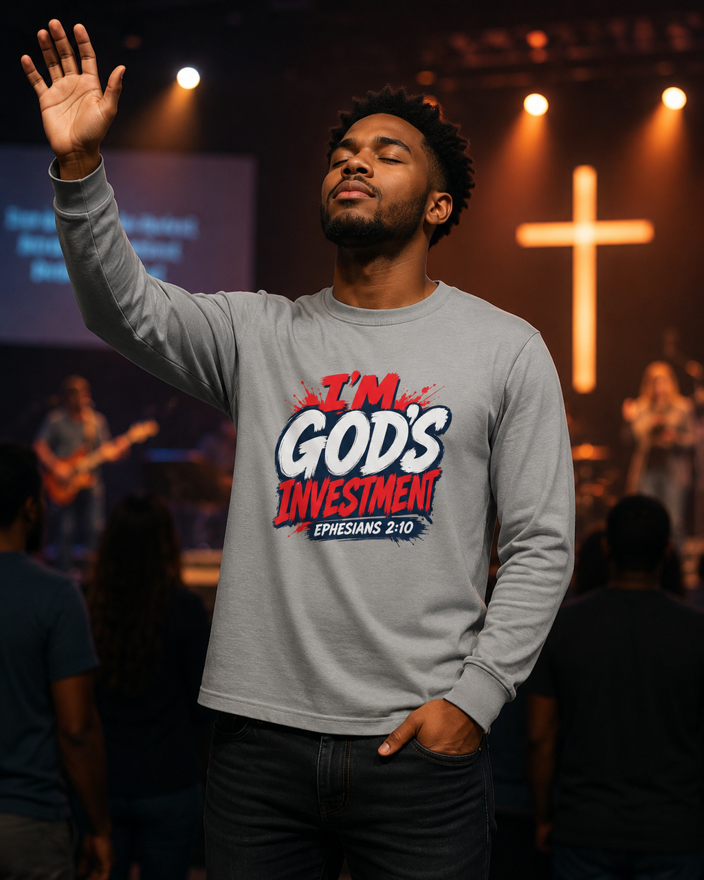 God’s Investment Long Sleeve Shirt
