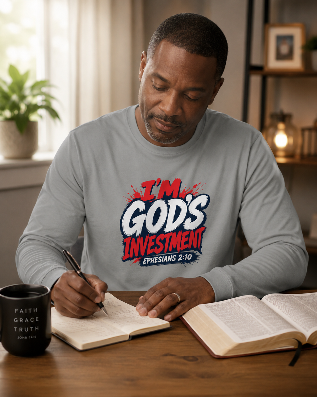 God’s Investment Long Sleeve Shirt
