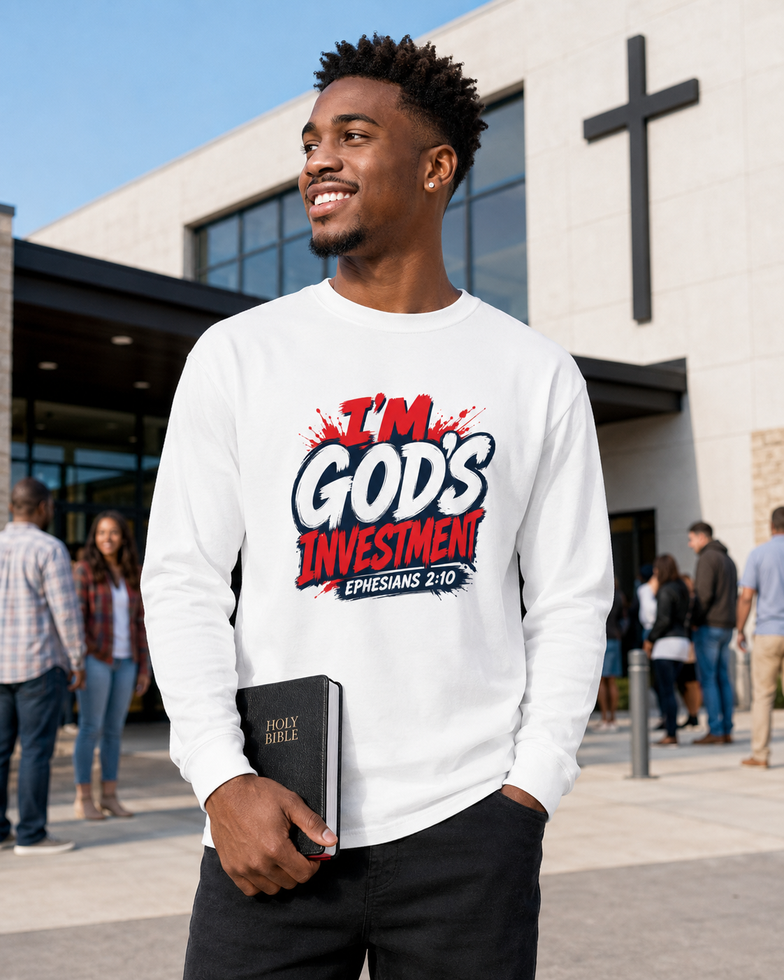 God’s Investment Long Sleeve Shirt